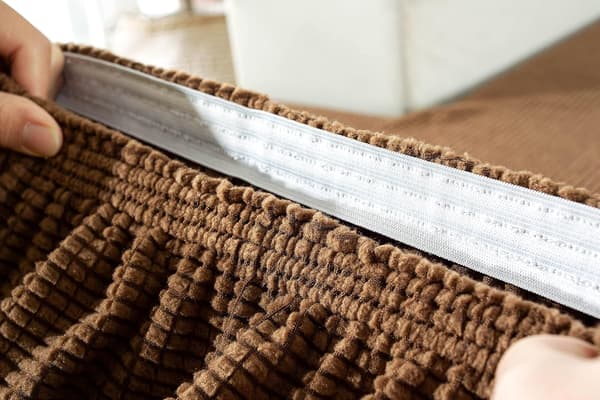 Meget Strækbar Sofabetræk til Dine Møbler, Elastiske Bånd Sikrer Perfekt Pasform Sofahyndebetræk, Spandex Materiale Beskytter mod Dagligdags