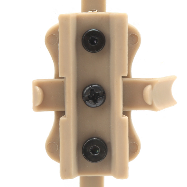 Hjelmkamera-montering Adaper Nylon Kamera Hjelm Hurtigudløsningsskinne Beslag Adapter