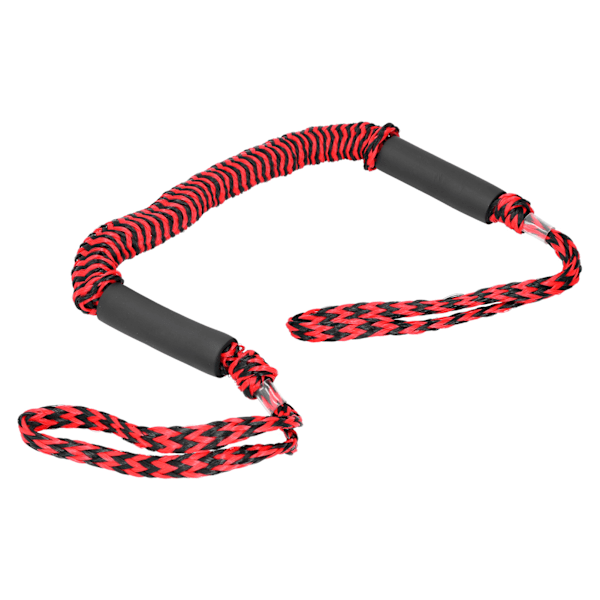 Båt Bungee Dock Linor Elastisk Kajrep PE Stretchbar Fästrep Marin Båt Bungee RepRöd och Svart Krusningar