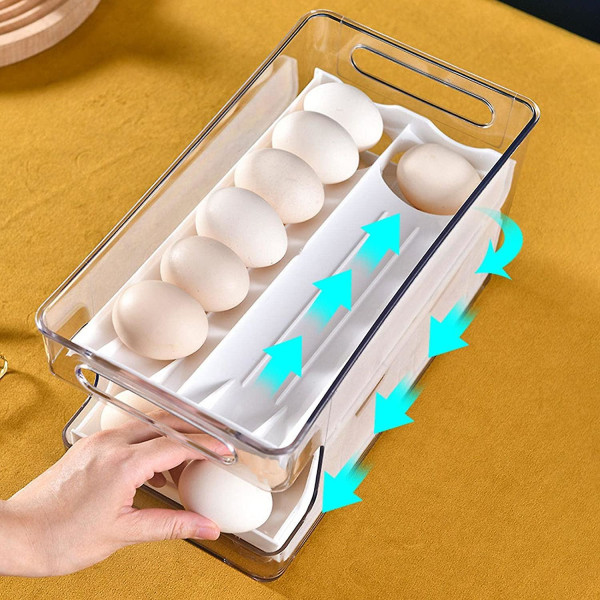 1 kpl jääkaapin munateline - automaattinen munanrullaus