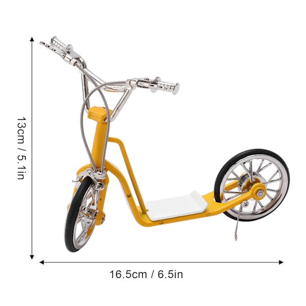 Cykelmodel Vivid Simuleringsdesign Smuk Eksklusiv Tekstureret Legering Cykel Dekorativ Ornament Legetøj Gave