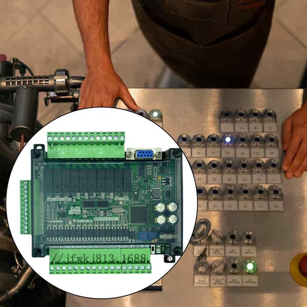 PLC industriel kontroltavle FX3U-24MR høj hastighed med analog stm32 programmerbar controller FX3U-24MT FX3U-24MR