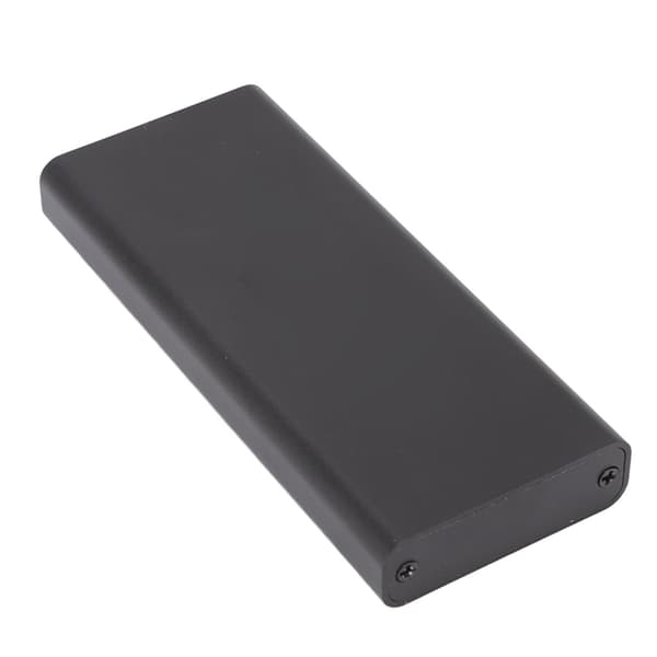 MSATA til USB3.0 Kabinett Adapter Case 6Gbps Svart MSATA SSD Adapter for 30x30mm 50x30mm Ekstern SSD Harddisk