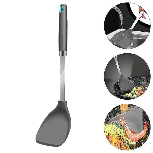 Stekspade köksredskap för matlagning 3-pack silikon silver