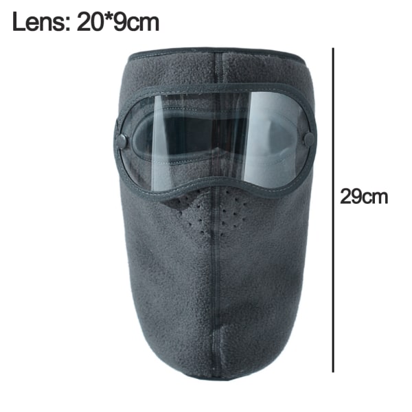 Full cover hals tørklæde maske udendørs vindtæt åndbar