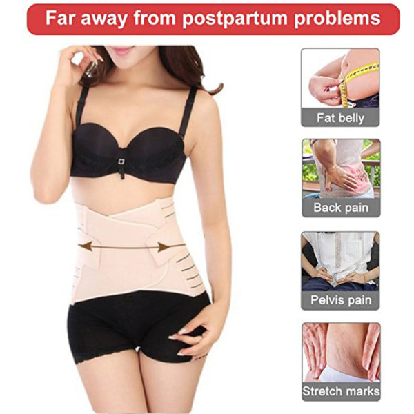 Talje trimmer bælte - Postpartum Postnatal Recoery Support Girdle