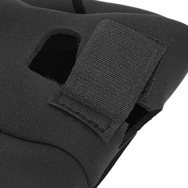 Polyester Baitcasting Reel Cover Beskyttende Etui Anti-kollision Fiskehjul Opbevaringspose (Sort)