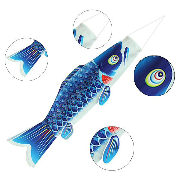 Koi fisk flag karpe vindpose flyvende fisk