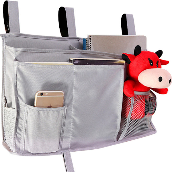 Organizer, Kapasitet 8 Lommer Sengesidebord Oppbevaringspose