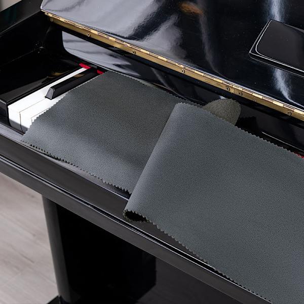 Piano Tastatur Støvdeksel Klut Tastatur Nylon 88 Tangenter Trekant Vertikal Elektrisk Piano Håndkle Piano Tangent Enkel Klut Deksel