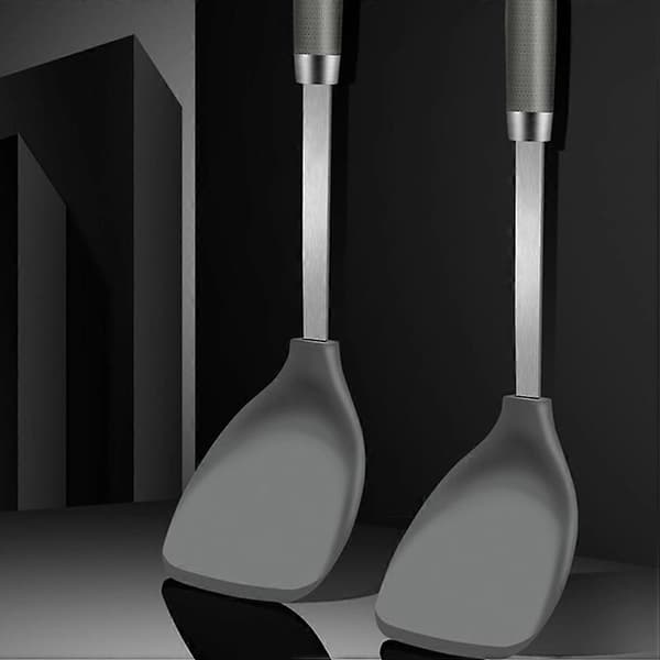 Stekspade köksredskap för matlagning 3-pack silikon silver