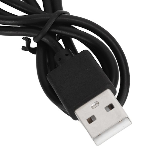 2P Smartwatch Laddningskabel Magnetisk Klockladdare Ersättning USB-datakabel Svart 4,0 mm/0,2 tum 9,5 mm/0,4 tum
