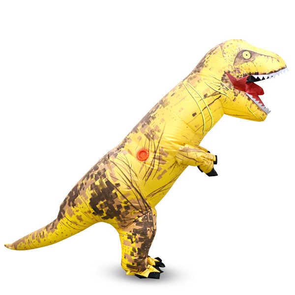 Tyrannosaurus Rex Rolig Halloween Dinosaur Uppblåsbar Dräkt Ridande Dinosaur Muskel Dinosaur Uppblåsbar Dräkt