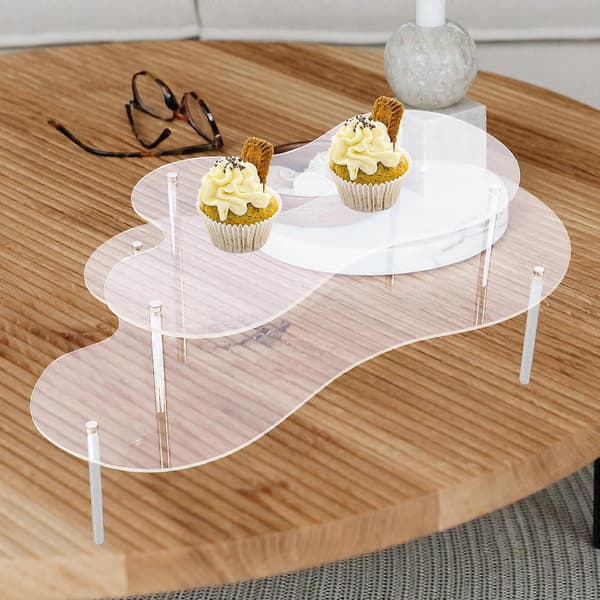 Eggkake-stativ Cupcake-utstillingsstativ for 1 sett bursdagsfest bryllup