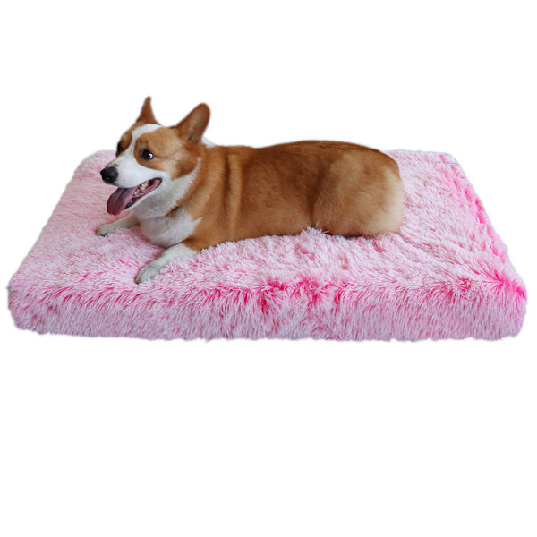 Dog Bed Washable Dog Crate Fluffy with Anti-Slip Bottom