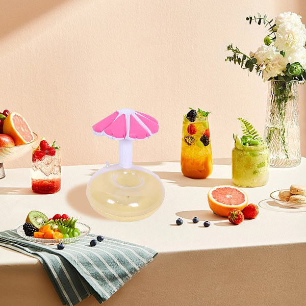 Drinkhållare pool, mini uppblåsbar, för ölflaska