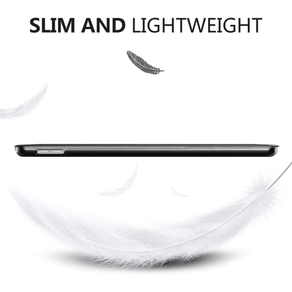 Case för iPad Mini 3/2 / 1 - Lätt Smart Slim Shell Black
