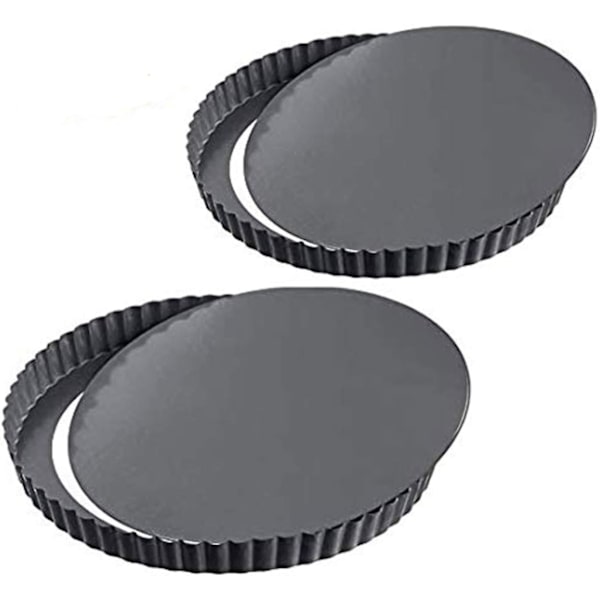 Tårtform pajform, non-stick med löstagbar botten kakbakform (22 cm)