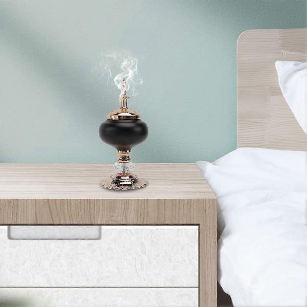 Røkelsesholder i jern til dekorasjon, 10 stk. ornamentgave