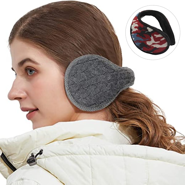 Ørevarmer Vinter Varm Bak Hode Wrap Rundt Ski Grip