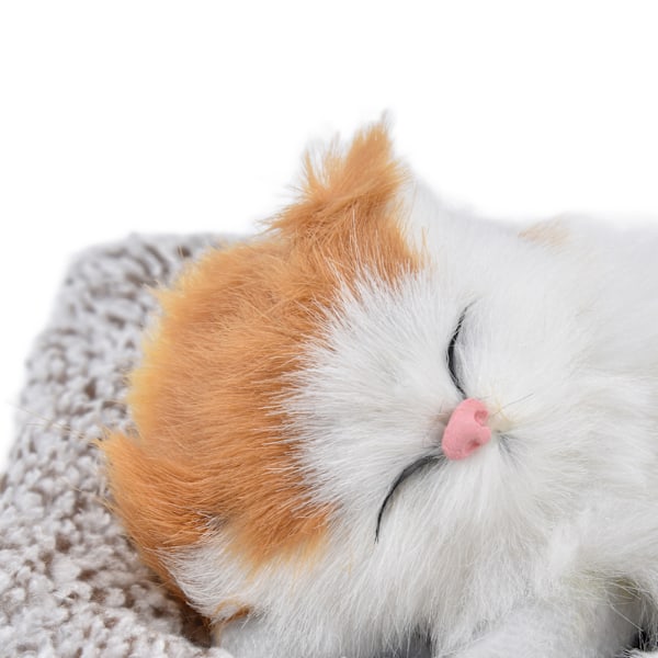 Simulerad katt mjuk plysch kattunge barn present aktivt kol bilbordsdekoration