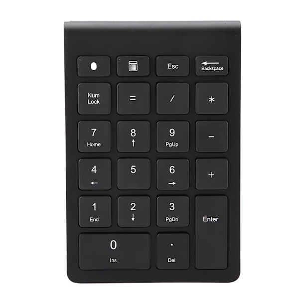 Svart 22-tasters mini numerisk tastatur trådløst Bluetooth numerisk tastatur for OS X PC