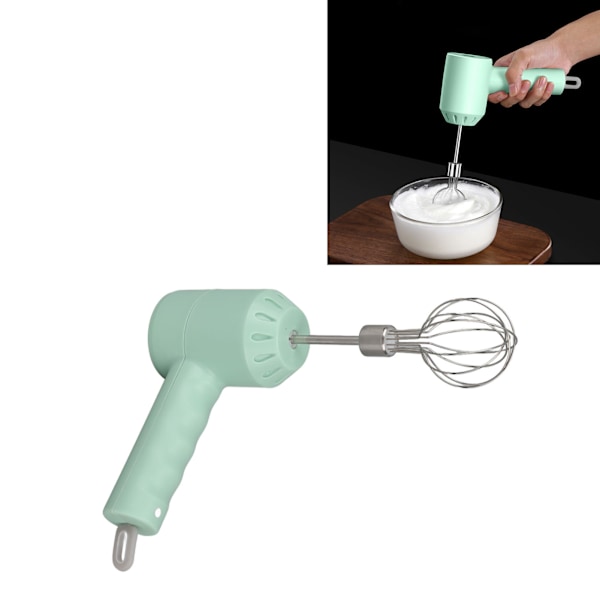 Cordless Portable Electric Garlic Chopper Electric Hand Mixer Multifunctional Meat Grinder Egg Beater Green