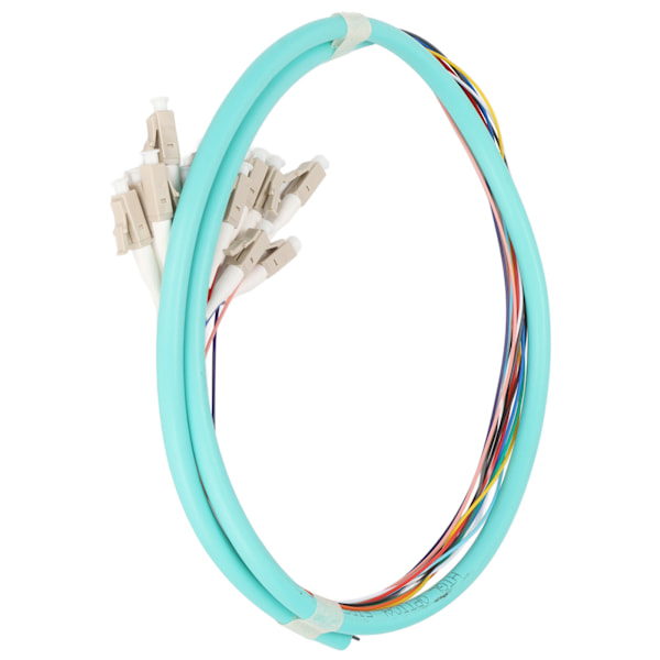 Fiberoptisk kabel 12 tråder keramisk ferrule lav innsettingsdemping single mode optisk fiber patchkabel for instrumentering