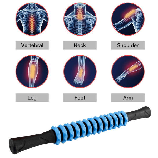 Muscle Roller, Massage Roller Stick til aflastning af muskler