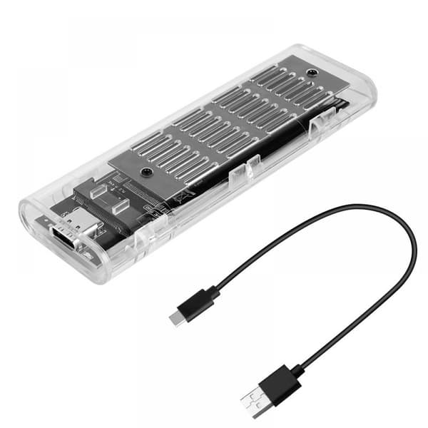 Langgg M.2 til USB 3.0 SSD Adapter harddisk Læser Adapter M.2 SATA til USB Kabinet Boks Konverter kabinet disk adapter harddisk HDD Boks SSD Case