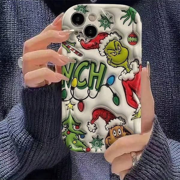 Passer til iPhone 18 Pro Max mykt TPU støtsikkert mobildeksel, passer som julegave iphone 18 Pro Max