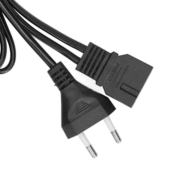 Sy Pedal til Symaskine, Flad, 3 Huller, Plastikmateriale, Nemt Udskiftelig Fodpedal til Husholdningssøm, EU-stik 220V