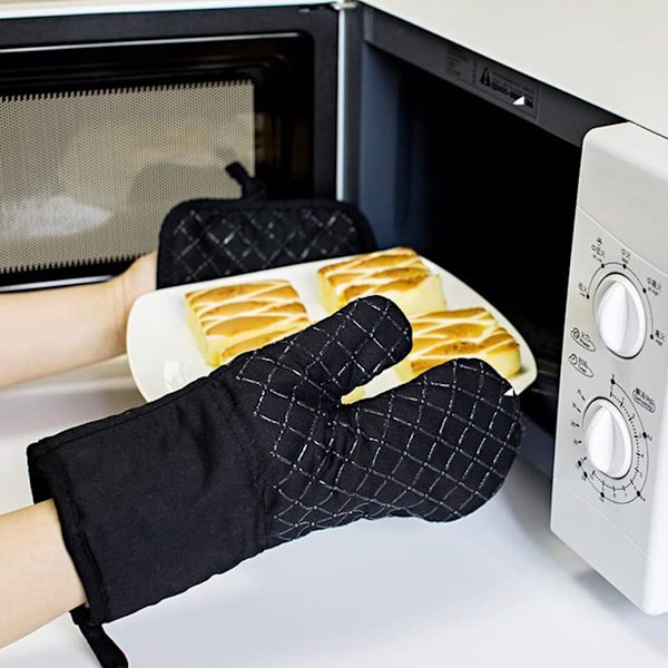 Silikonovne hansker, stekeovner for matlaging og baking