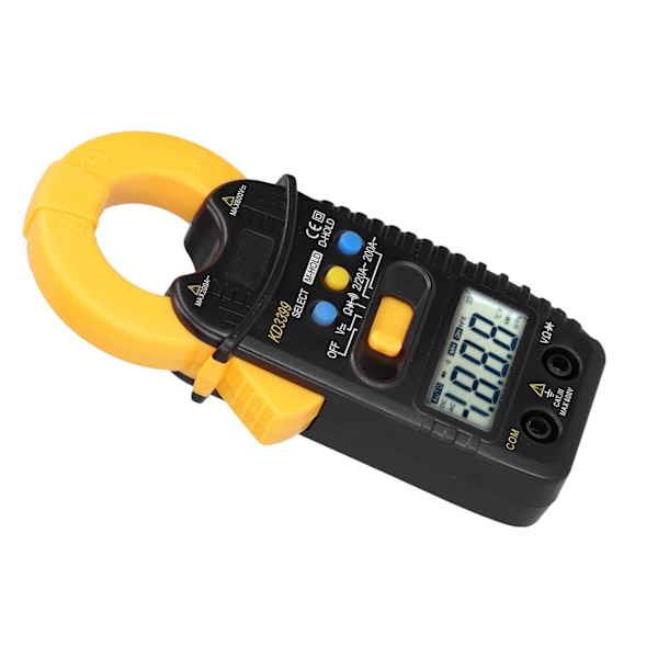 Multimeter Maximalt Värde Håll Automatisk Område Multifunktion LCD Digital Display Säker Bärbar Klämma Meter(KD3399 )