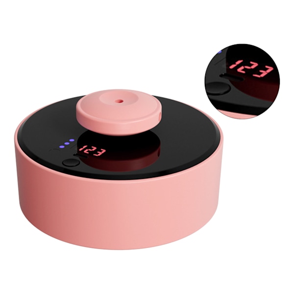Hopprep Hoppmaskin Automatisk Stabil Batteridriven Fjärrkontroll Elektrisk Hopprep Maskin för Familj Kontor Utomhus Rosa 10 Lägen med Räknare