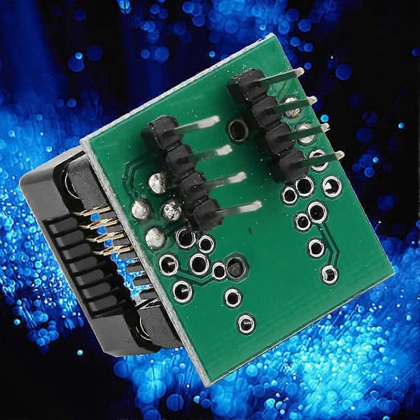 SOP8 til DIP8 IC-sokkel bred type 150mil programmeringsadapter grønn Smart Electronics