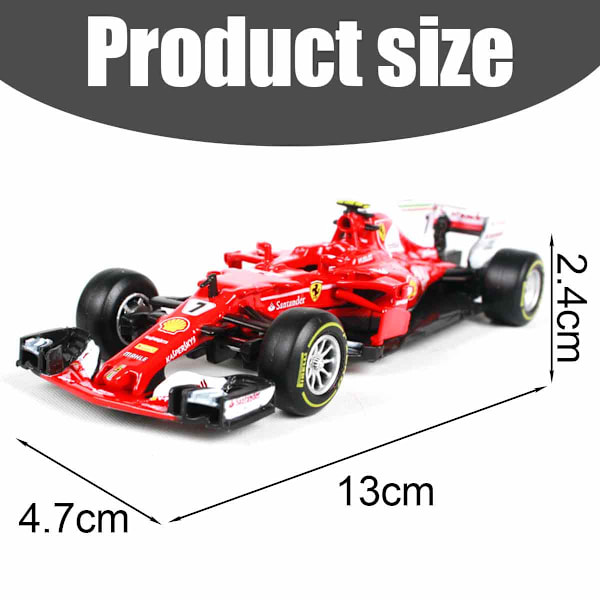 Bimeko Formelbilmodell Lafali F1 LAFHA Racingbilmodell 1:43 Formel legering modellbil sving