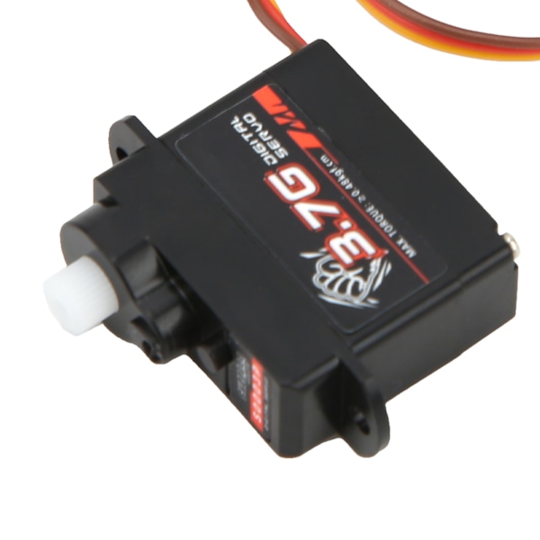 RC Digital Servo Set 3.7G Plastväxel Servo för 1/24 RC Bil Flygplan Fastvingade Helikoptrar