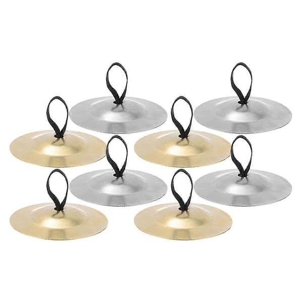 Magedans-tilbehør finger-cymbaler for dans med 16 par