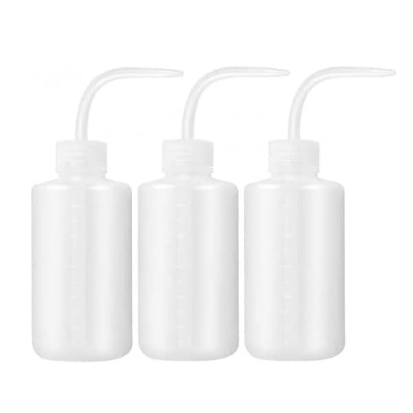 Smart Förvaringslösning, 3-pack med 500 ml läckagesäkra laboratorieflaskor för omfattande substanshantering