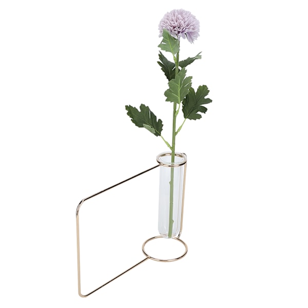 Innovativ hängande planter provrör transparent hydroponisk växtvaser för hem inomhusguld