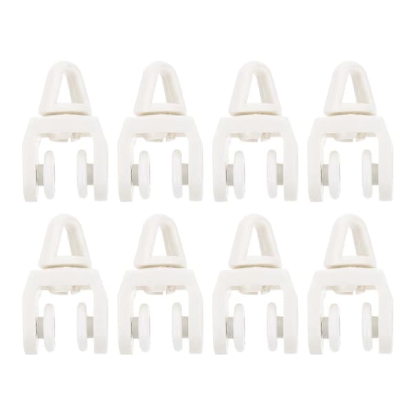 Gardinruller for gardinskinne 100 stk. Beige