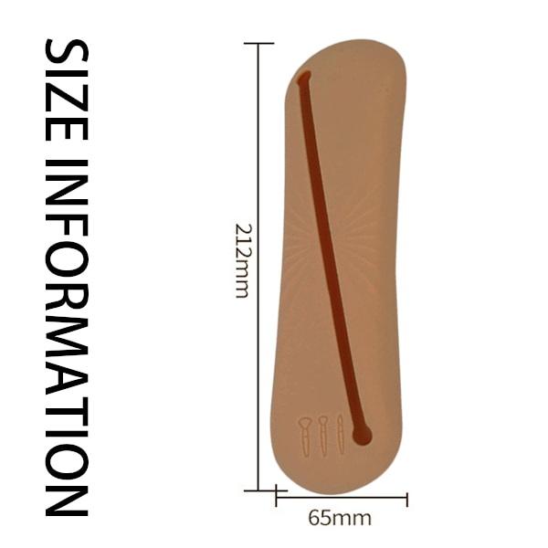 Reise Sminkebørsteholder, Silikon, Til Sminkebørstearrangør