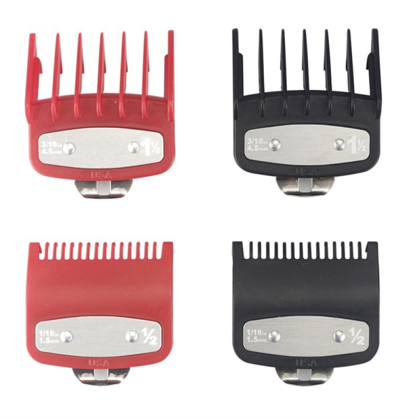 Mångsidig Premium Cutting Guide Comb #1/2 & #1 1/2 Combo Set
