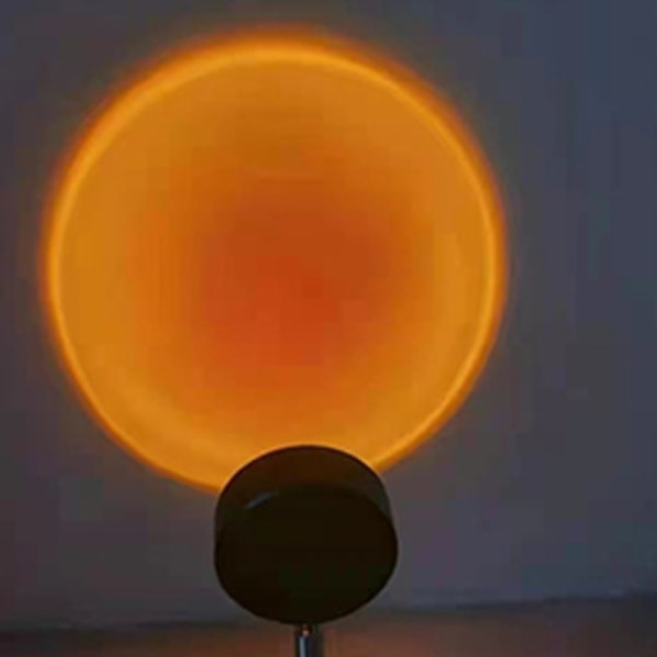 Auringonlaskun valoprojektio LED-yövalo, 180 asteen kierto