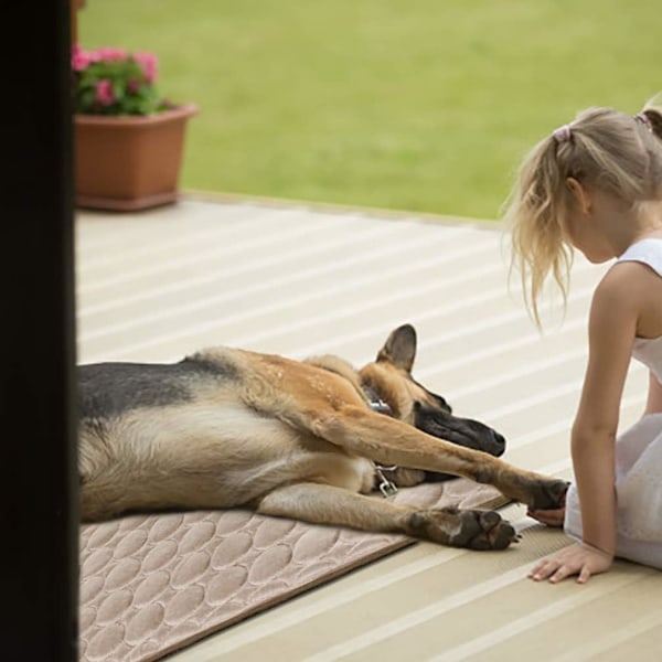 Sommer Hund Kølepude, Vaskbar, Is Silke, Åndbar til Gulv