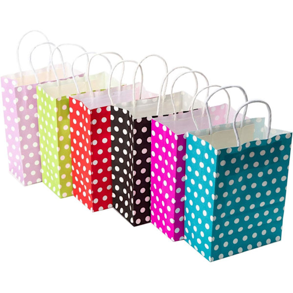 Elegant presentförpackningslösning, stort sortiment av presentpåsar i papper i livfulla färger, högkvalitativa pappersmaterial säkerställer hållbarhet och stil