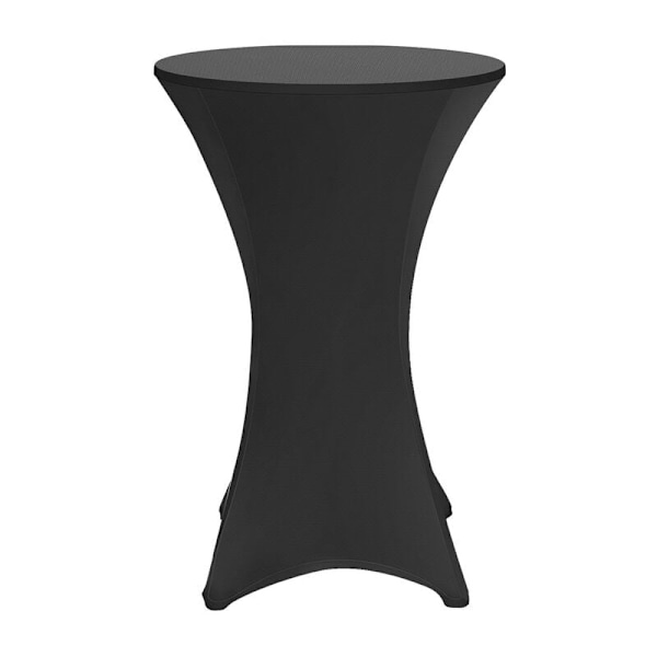 Elegant Cocktailbordsöverdrag, Spandex Duk med Fyrvägsstretch, Strykfri Stretchväv med Förstärkta Elastiska Benfickor, Perfekt