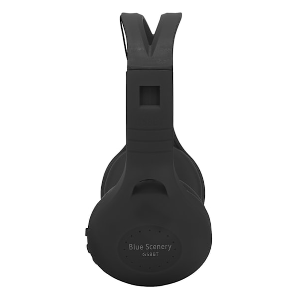 G58 Hovedmonteret Bluetooth-headset Bluetooth 5.0 Stereo Bluetooth-headset til sportsbrug (sort)