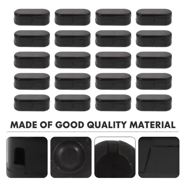 Vertikal persiennklämma plastkoppling för rullgardin 50-pack